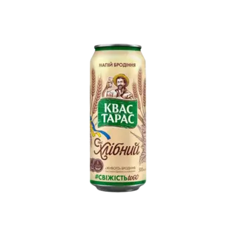 Квас Тарас Хлібний ж/б 0,5л