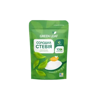 Замінник цукру Green Leaf Солодка стевія 1:1 д/п 250г