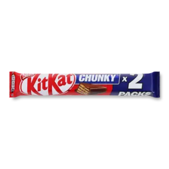 Вафлі NESTLE KitKat Chanky Duo у молочному шоколаді 64г