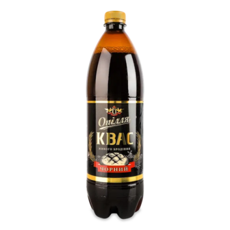 Квас Опілля Чорний живого бродіння (1л)