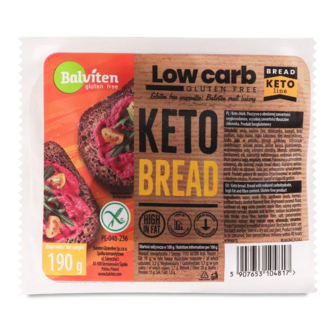 Хліб Balviten Low carb низьковуглеводний без глютена (190г)