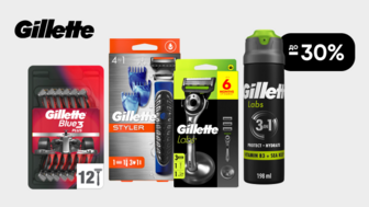 До -30% на чоловічі засоби Gillette