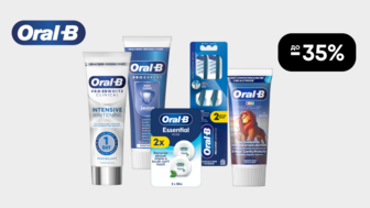 До -35% на засоби для догляду за ротовою порожниною Oral-B, Blend-a-med