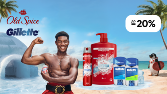 До -20% на чоловічі засоби для гоління Gillette та Old Spice