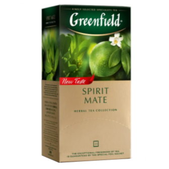 Чай Greenfield Spirit Mate трав’яний з ароматом лайма та грейпфрута ф/п 25х1,5г