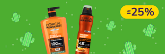 До -25% на чоловічий догляд L'Oreal Paris Men Expert