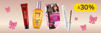 До -30% на обраний асортимент L'oreal Paris