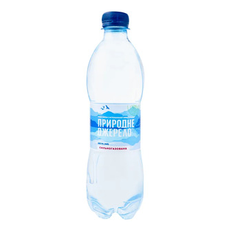 Вода мінеральна Природне Джерело сильногазована 0.5 л (4820097892021)