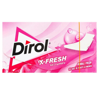 Жувальна гумка Dirol X-Fresh Bubble Fresh 13.5 г (7622202321016)