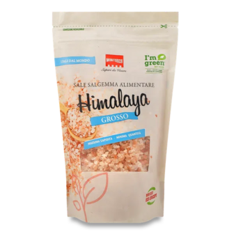 Сіль Montosco «Гімалайська» рожева великого помелу, д/п (500г)