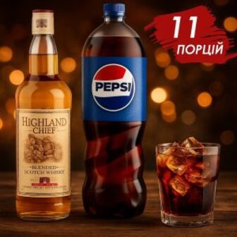 Коктейльний набір Whiskey Cola (11 порцій)