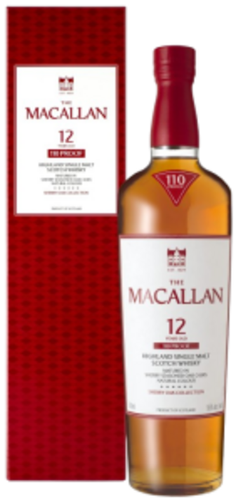 Віскі Macallan Sherry Oak 12 років 0,7л 40%