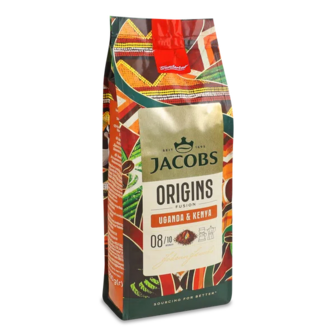 Кава мелена Jacobs Origins Uganda&Kenya смажена (200г)