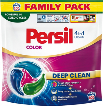 Капсули Persil Deep Clean color 100шт