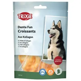 Ласощі для собак Trixie Denta Fun Croissants 2 шт х 40 г - курка