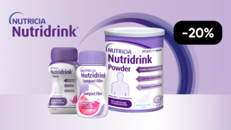 -20% на спеціальне ентеральне харчування Nutricia Nutridrink