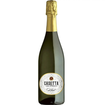 Вино ігристе Casetta Spumante Brut біле брют 0.75 л 11% (8003325610079)