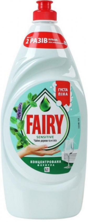 Засіб Fairy Чайне дерево та м`ята д/миття посуду900мл