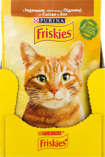 Корм Friskies з індичкою 85г
