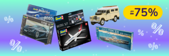 До -75% на збірні моделі Revell