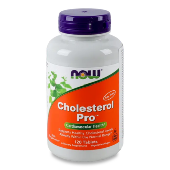 Добавка дієтична Now Cholesterol Pro (120шт)