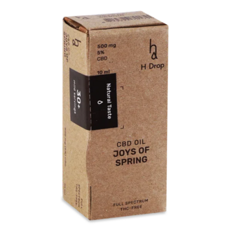 Дієтична добавка H Drop Joys Of Spring Олія CBD (канабідіол) 5% повного спектру без ТГК (10мл)