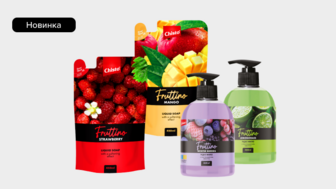 Новинки рідкого мила Chisto Fruttino