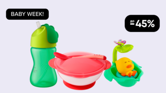 BABY WEEK! До -45% на аксесуари та іграшки для малюків