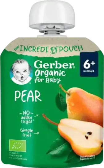 Пюре Gerber Груша органічне 80 г