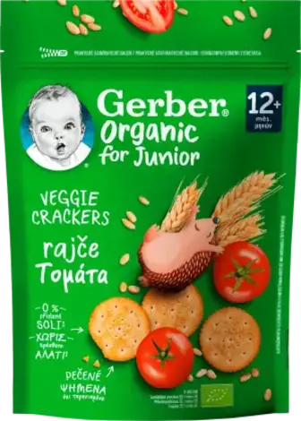 Крекер Gerber томат органік 100 г