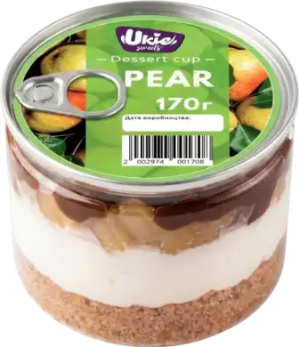Десерт Ukie Sweets зі смаком груші 170 г