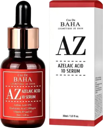 Сироватка для обличчя Cos De BAHA Azelaic Acid 10% Serum для боротьби з акне та куперозом 30 мл