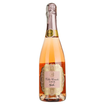 Вино ігристе Villa Conchi Cava Blush rose, 11,5%, 0,75 л (886012)