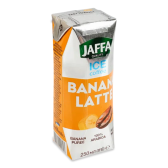 Напій кавовий Jaffa Бананове лате з молоком-бананом (0,25л)