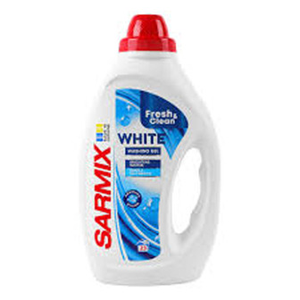 Засіб д/прання Sarmix White 900мл