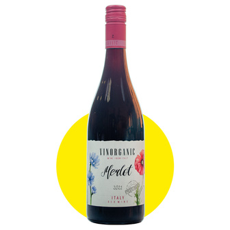 Вино "Vinorganic Merlot BIO" червоне сухе 0,75л 13%