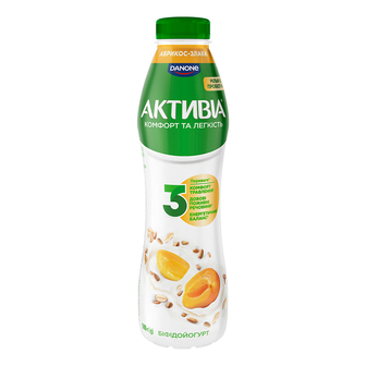 Біфідойогурт 0,5 кг Активіа абрикос-злаки 1,2% п/бут 