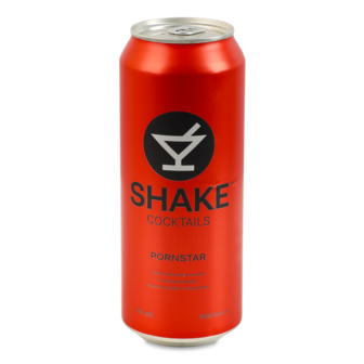 Напій слабоалкогольний Pornstar сильногазований 7% 0,5л ж/б Shake