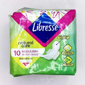 Прокладки Libresse Natural Care Ultra Care 10шт