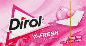 Жув.гумка Dirol Ікс-Фреш Bubble fresh 13,5г