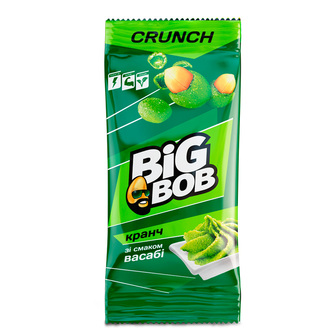 Арахіс "Big Bob" у хрусткій скоринці васабі 60г