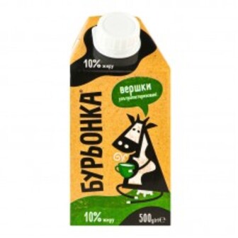 ВЕРШКИ 10% 500Г БУРЬОНКА