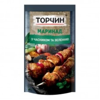 МАРИНАД ЧАСНИК/ЗЕЛЕНЬ ДОЙ/П 160Г ТОРЧИН