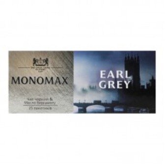 ЧАЙ ЧОРНИЙ EARL GREY БЕРГАМ /25Х2Г/ 50Г МОНОМАХ