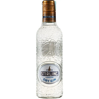Джин Stirling London Dry Gin 37.5% 0.35 л