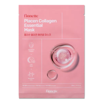 Маска для обличчя Fionette Placen Collagen тканинна (30мл)