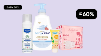 BABY DAY! До -60% на засоби для догляду для малюків та мам