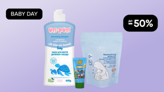 BABY DAY! До -50% на дитячу побутову хімію та інсектициди