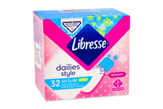 Прокладки Libresse Dailies style So Slim Deo 32шт