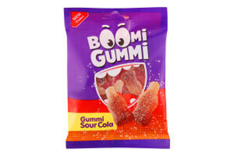 Цукерки желейні Boomi Gummi Sour Cola 70г